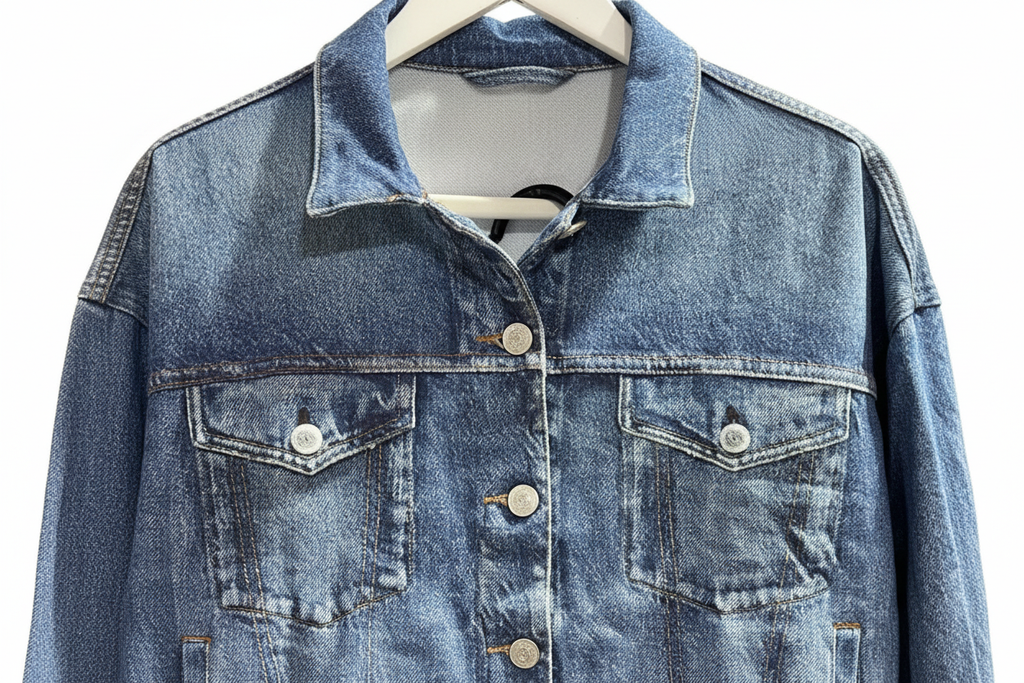 Denim Jacket Front Detail