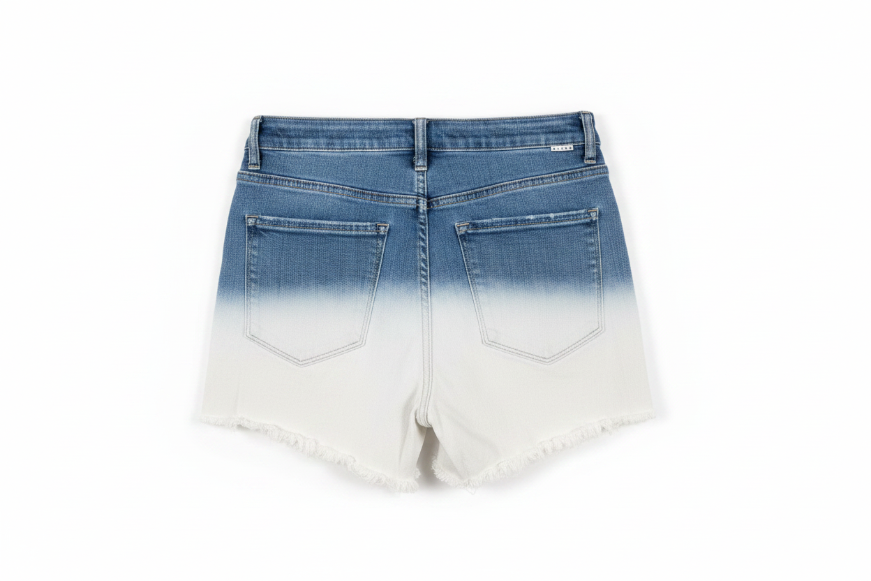 Risen Ombre Shorts Back