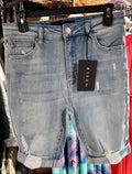 Risen Distressed Bermuda Shorts