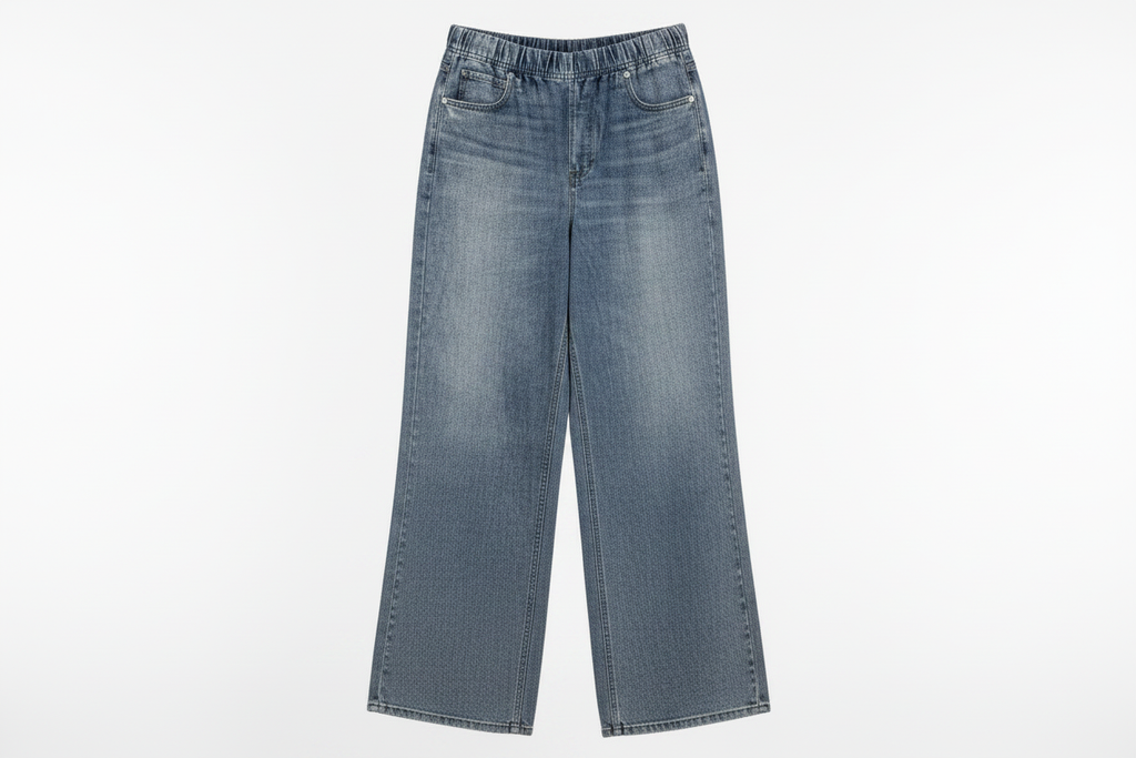 Wide Leg Jeans Front